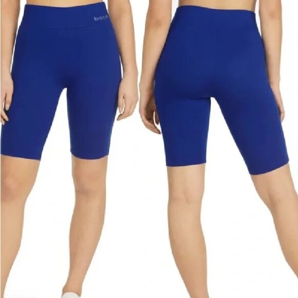 Bebe Surf The Web Bike Shorts Rhinestone Bike Shorts Size Large - Picture 1 of 5